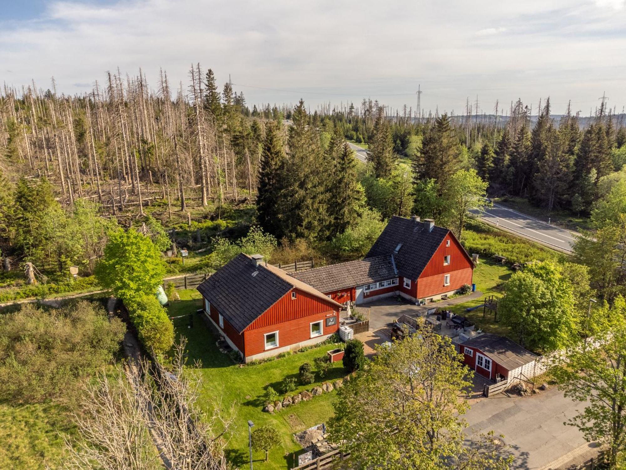 Gruppen & Familien-Ferienhaus Hansel Torfhaus Kültér fotó